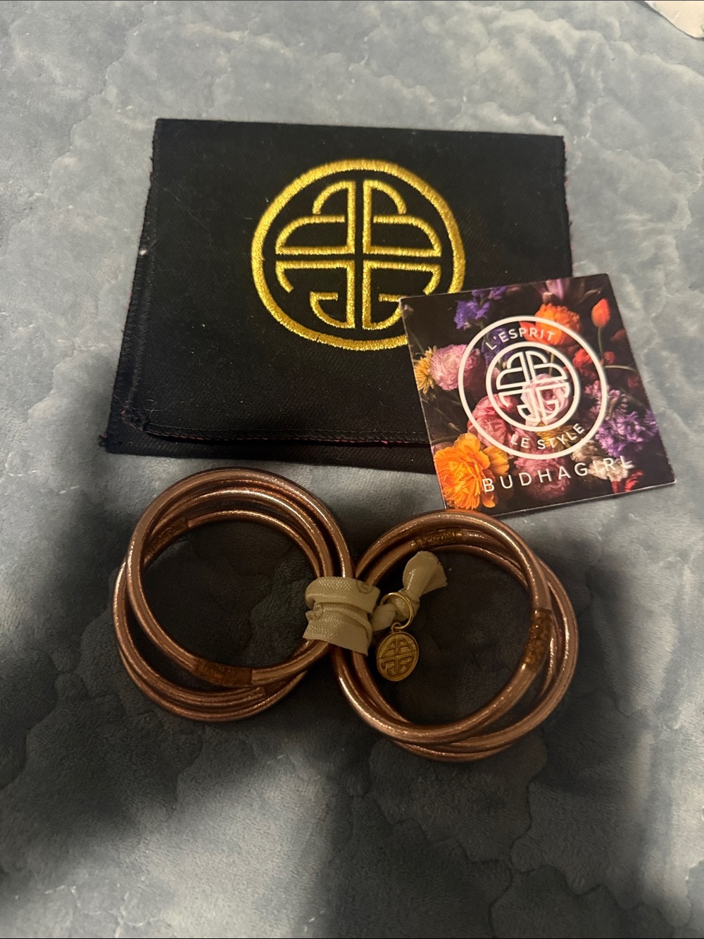 Buddha Girl Men's Brown Leather Wrap Bracelet with Charm